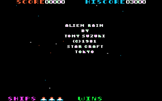 Alien Rain Screenshot 1